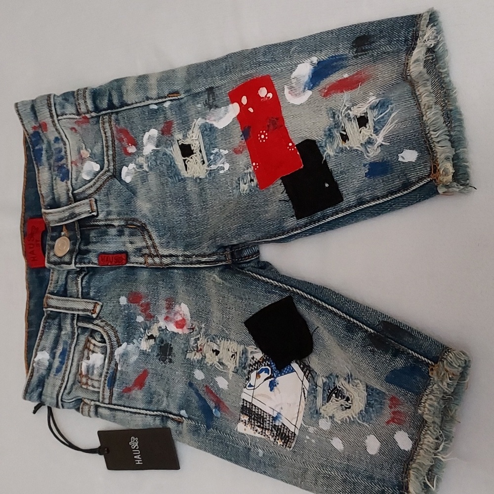 Haus of jr Volturi unisex denim shorts